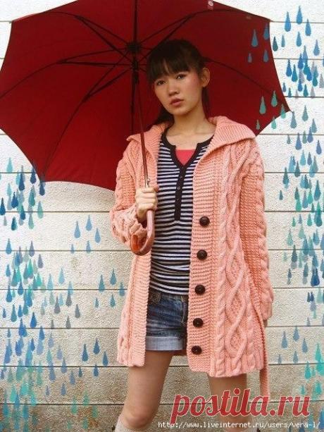 Красивый кардиган с пояском (6 размеров) 








источник
