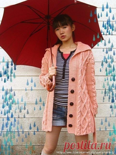 Красивый кардиган с пояском (6 размеров) 








источник
