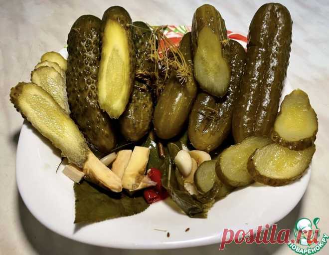 Солёные огурцы по-деревенски – кулинарный рецепт