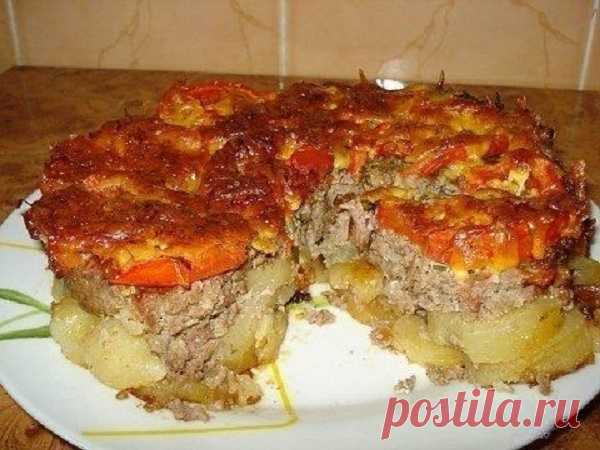 Сытное и вкусное блюдо к семейному ужину - Картофель под 
