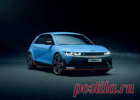 Электрический хэтчбек Hyundai Ioniq 5 N 2024 представлен на Фестивале скорости в Гудвуде