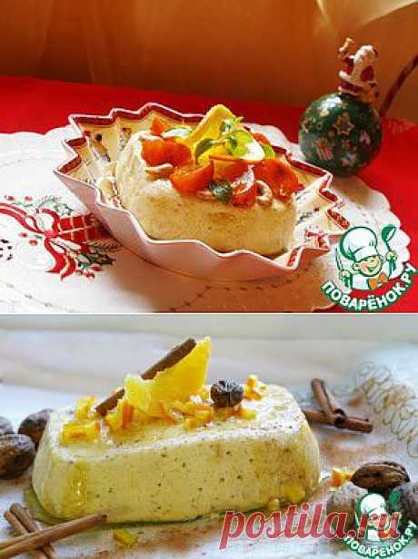 Творожный десерт на пару - кулинарный рецепт