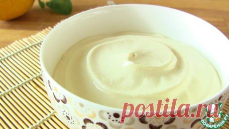 Майонез на молоке без яиц Кулинарный рецепт