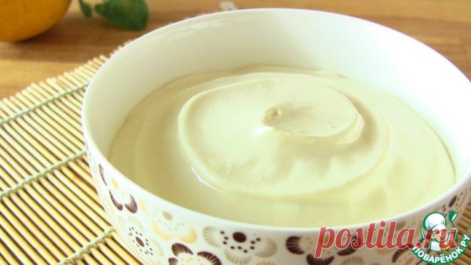 Майонез на молоке без яиц Кулинарный рецепт