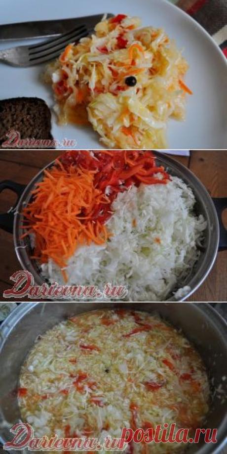 Маринованная капуста быстрого приготовления