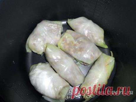 Голубцы из индейки и говядины в мультиварке - пошаговый рецепт