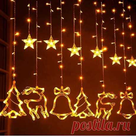 Рождественская гирлянда https://ali.pub/3zl7rd
21 вариант красоты
========================================
#гирлянда #новыйгод