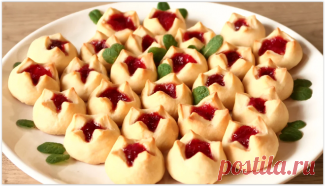 Вкусная и красивая выпечка на сметане 