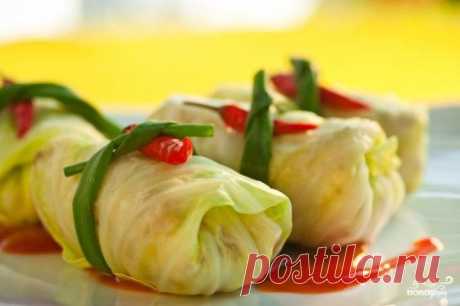 Голубцы, фаршированные овощами