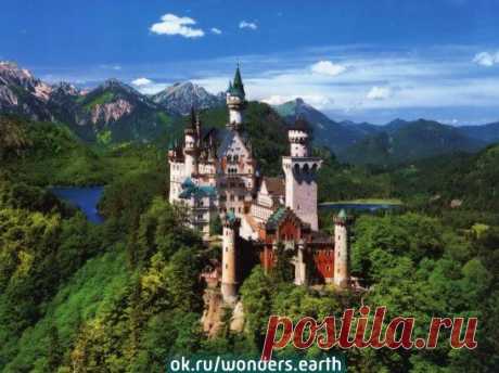 Замок Нойшванштайн, Бавария, Германия