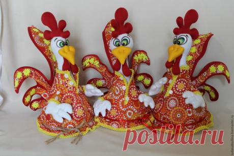 Купить МК "Петушок" - петух, символ нового года, петушок, огненный петух