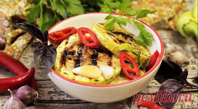 Как приготовить салат из кабачков