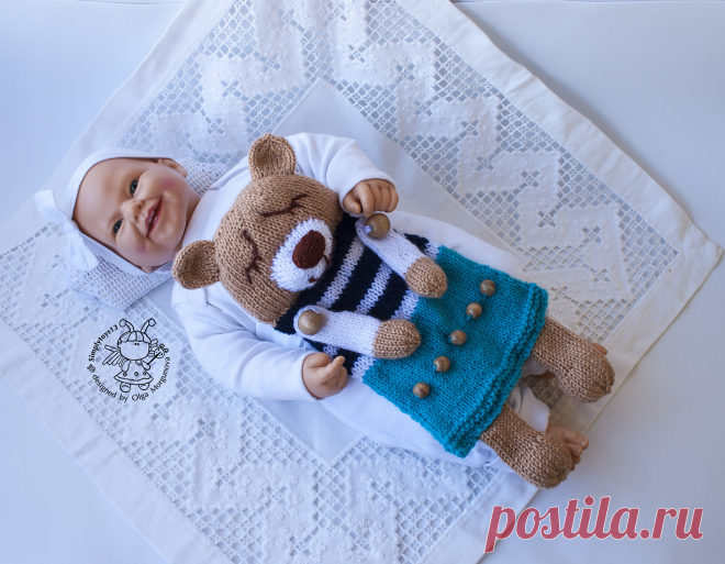 Ravelry: Bunting Blanket Bear toy pattern by Morgunova Olga