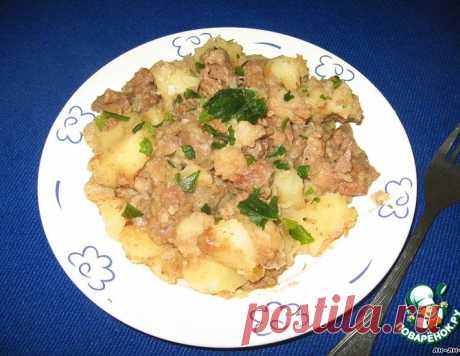Жаркое из говядины &quot;Бабушкино&quot; – кулинарный рецепт