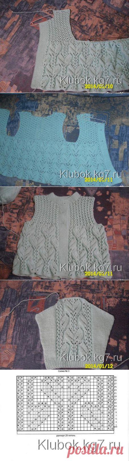 Жакет "Цветочная фантазия" для новорожденной девочки