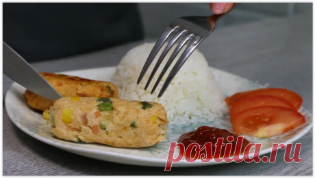Просто заворачиваю в пергамент и готовлю вкуснейшие домашние сосиски с овощами!