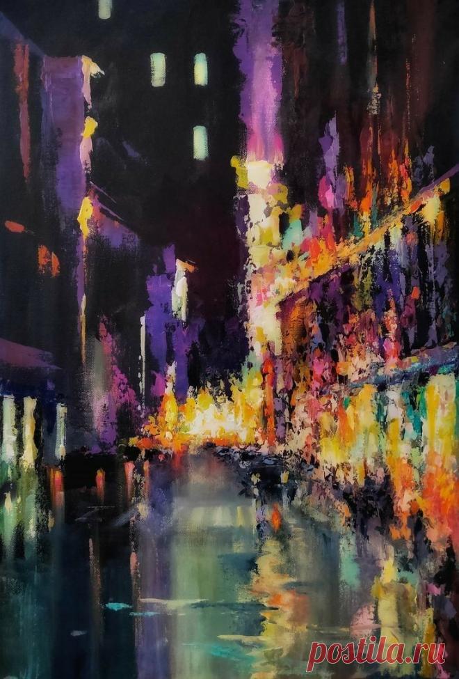 Пин на доске абстракция