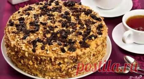 Вкусные рецепты : Торт &amp;#171;Живоглот&amp;#187;  -  настоящий кулинарный шедевр, достойный любого праздника !!!