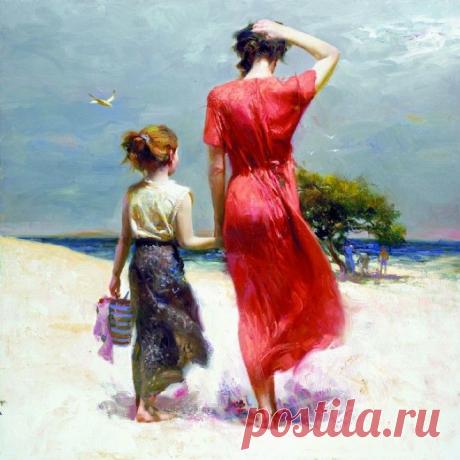 Умопомрачительные картины Пино Даени — чувство любви, теплоты и ностальгии | Яркое искусство