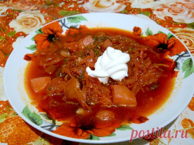 Теория борща или Как Ната правильный борщ варила