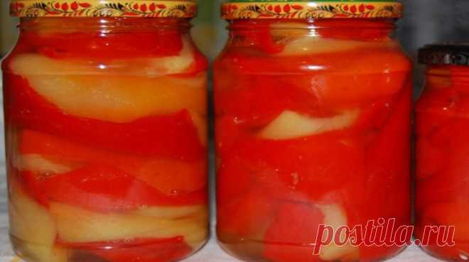 Маринованный болгарский перец по-корейски на зиму Перчик - очень хороший для здоровья и вкусный!