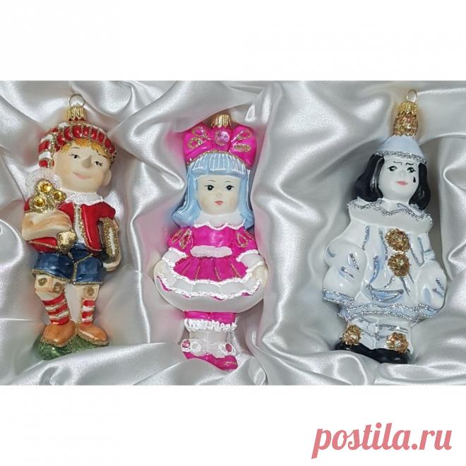 Буратино, Мальвина и Пьеро