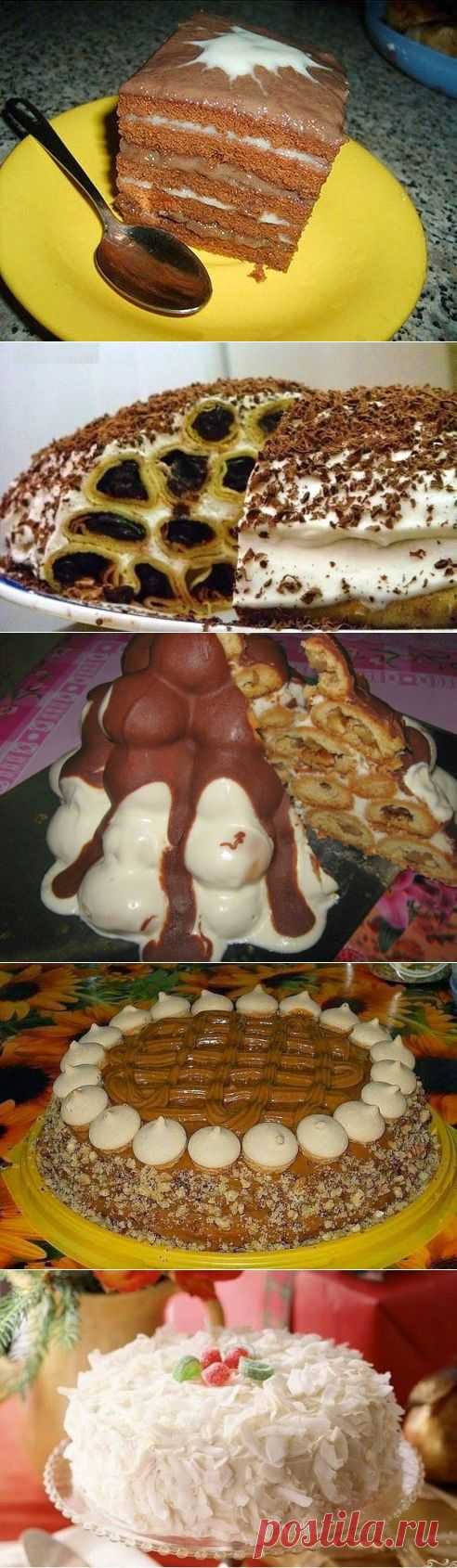 Лучшие кулинарные рецепты: Торты