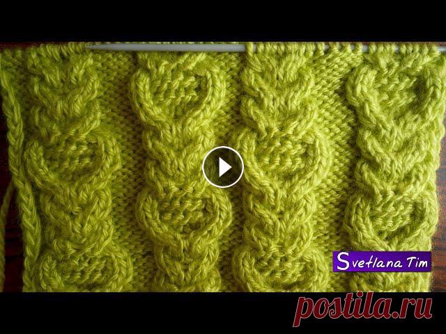 Комбинированный Узор КОСЫ и Араны для вязания свитера, кардигана. ВЯЗАНИЕ СПИЦАМИ УЗОРЫ №16 Сегодня вяжем Комбинированный Узор КОСЫ и Араны для вязания свитера, кардигана. ВЯЗАНИЕ СПИЦАМИ УЗОРЫ. Аранское вязание — один из множества стилей вяз...