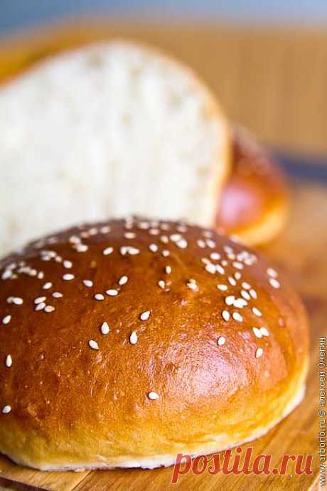 Булочки для гамбургеров. | Кулинарные заметки Алексея Онегина