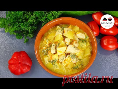 Рецепты на каждый день КАРТОФЕЛЬ, тушеный в МОЛОКЕ