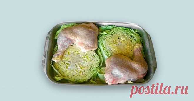 Курица с капустой в духовке - БУДЕТ ВКУСНО! - медиаплатформа МирТесен