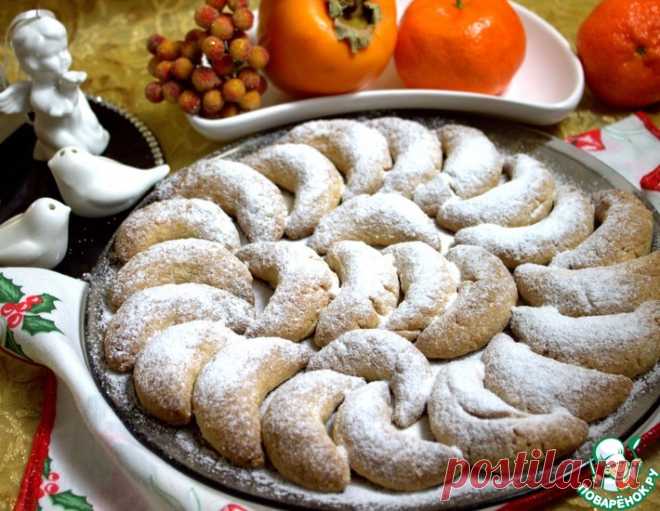 Рождественские кокосовые рогалики – кулинарный рецепт