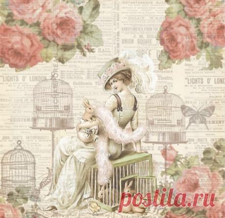 Шикарные винтажные картинки, теги, этикетки и фоны. Много !!!