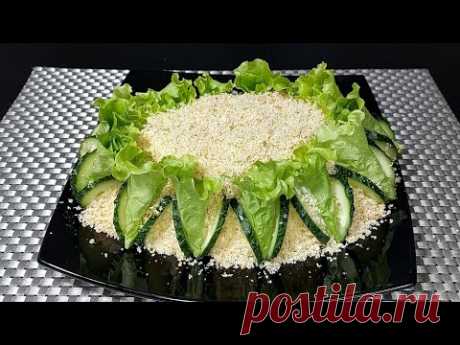 салат из копченой курицы