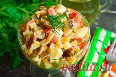Бюджетные салаты - 15 простых и вкусных рецептов с фото пошагово