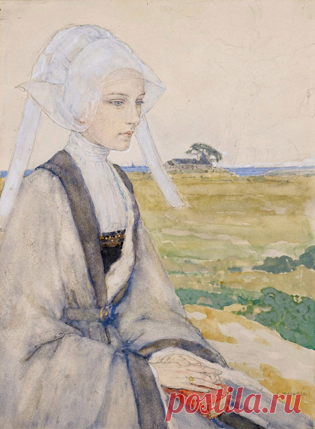 Эдгар Максенс (1871 — 1954) — французский художник-символист