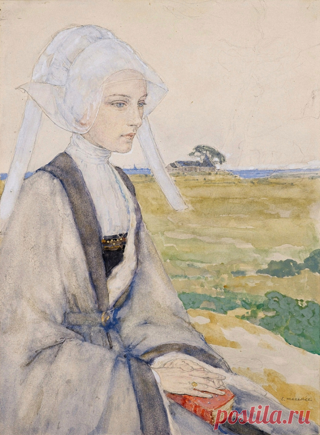 Эдгар Максенс (1871 — 1954) — французский художник-символист