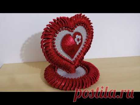 DIY gift idea for DIY Valentine's Day, New year, Birthday/ Regalo Fai da per San Valentino/DIY heart