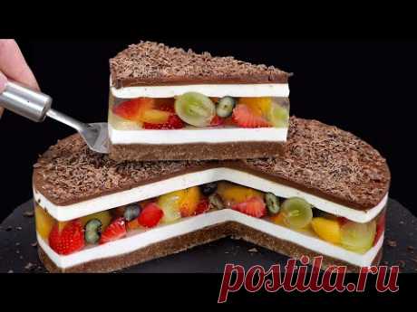 Вкусный летний рецепт за считанные минуты! Лучший домашний десерт, который я когда-либо пробовал!
