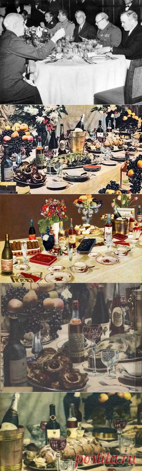 Чем кормили иностранцев в Кремле в 1941-45 годах / Назад в СССР / Back in USSR