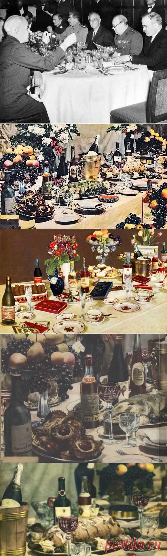 Чем кормили иностранцев в Кремле в 1941-45 годах / Назад в СССР / Back in USSR