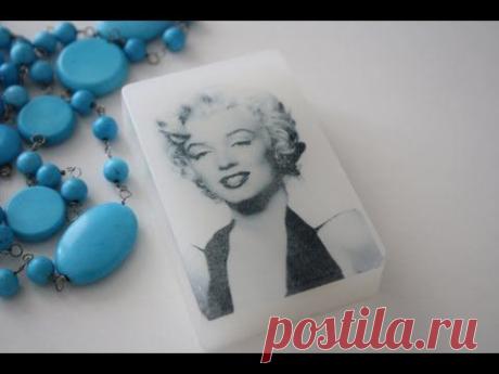 Мыло с картинкой (фото). Soap with picture (photo)