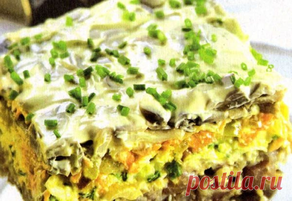 Известный всем салат «селедка под шубой» по-новому  
Еще более вкусный рецепт салата «селедка под шубой». Обалденное сочетание продуктов.

 

Перечень необходимых продуктов
Чтобы на столе появилось потрясающе нежное и вкусное блюдо, вам понадобится:
·…