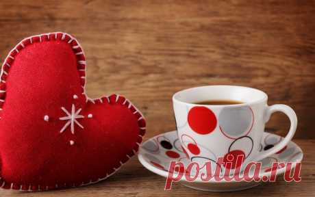 Скачать обои любовь, кофе, valentine's day, чашка, сердце, раздел праздники в разрешении 1280x800