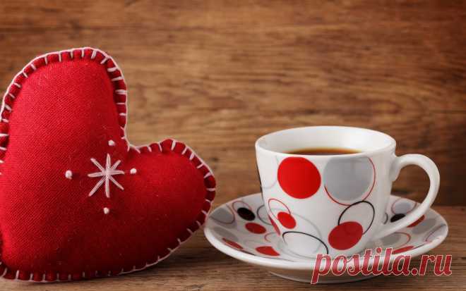 Скачать обои любовь, кофе, valentine's day, чашка, сердце, раздел праздники в разрешении 1280x800