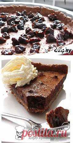 Шоколадно-кофейный пирог с черносливом — Рецепт приготовления с фото — Рецепты выпечки, Пироги и пирожки