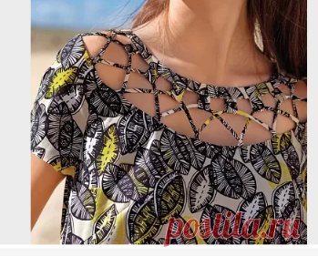 ажурный вырез горловины — Мастер-классы на BurdaStyle.ru