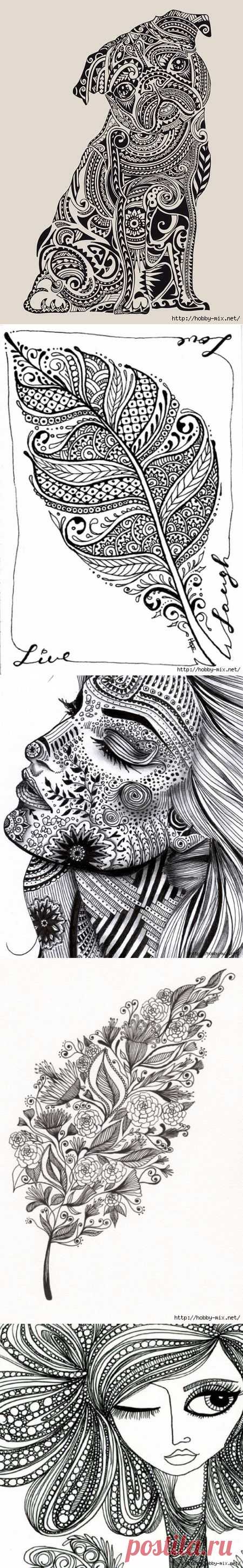 Doodle & Zentangle