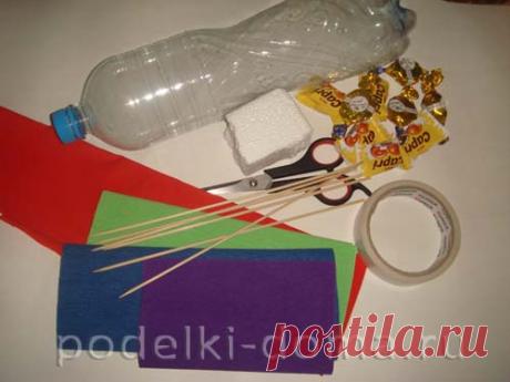 Колокольчик с конфетами - подарок учителю на 1 сентября (своими руками) | "Коробочка идей и мастер-классов". Образовательный портал