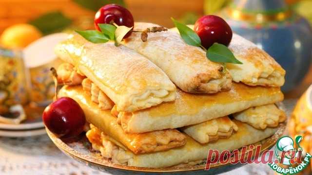 Трубочки с абрикосовой начинкой. Невероятно вкусное, очень ароматное творожное печенье с начинкой из абрикосов! В этом рецепте, я использую простые ингредиенты и абрикосы. Начинка не течет и не растекается при выпечке. Чтобы узнать, как приготовить вот такую начинку, посмотрите видео-рецепт.